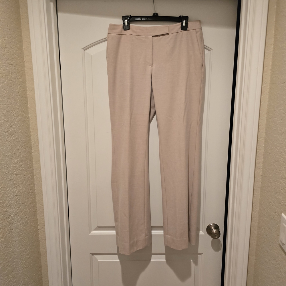 White House Black Market Tan Trousers for Versatile Style